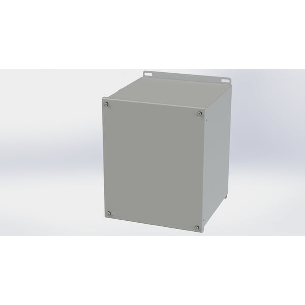 Captive Screws Electrical Enclosures, 12.13 in H, 10 in D, 10 in W, NEMA 3R, 4, 12, 13